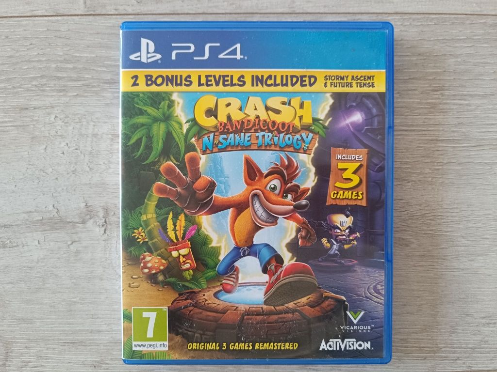 Gra PS4 - Crash Bandlcoot N Sane Trilogy 3
