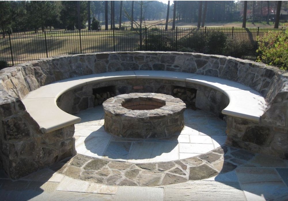Fire Pit de pedras