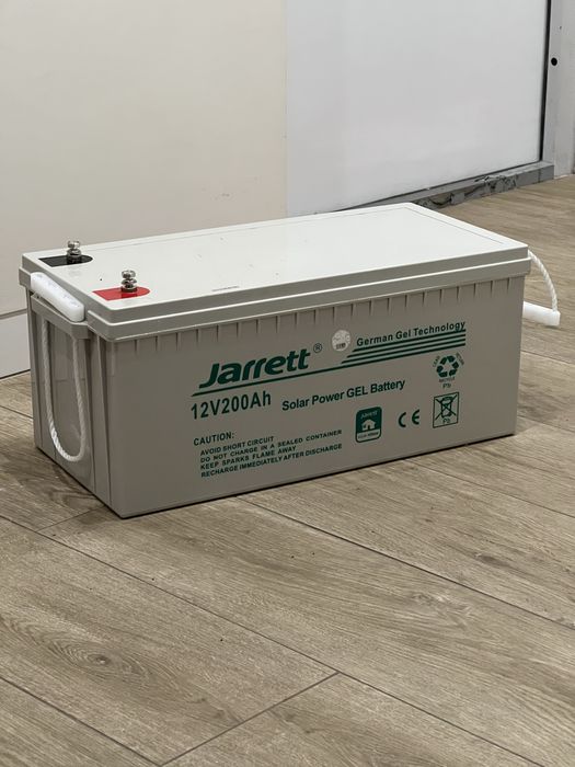 GEL акумулятор Jarrett 12V 200Ah / Вживаний