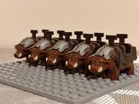 Klocki dziki bojowe, kompatybilne z lego