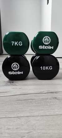Гантель вінілова (виниловая) Stein 7 кг та 10 кг