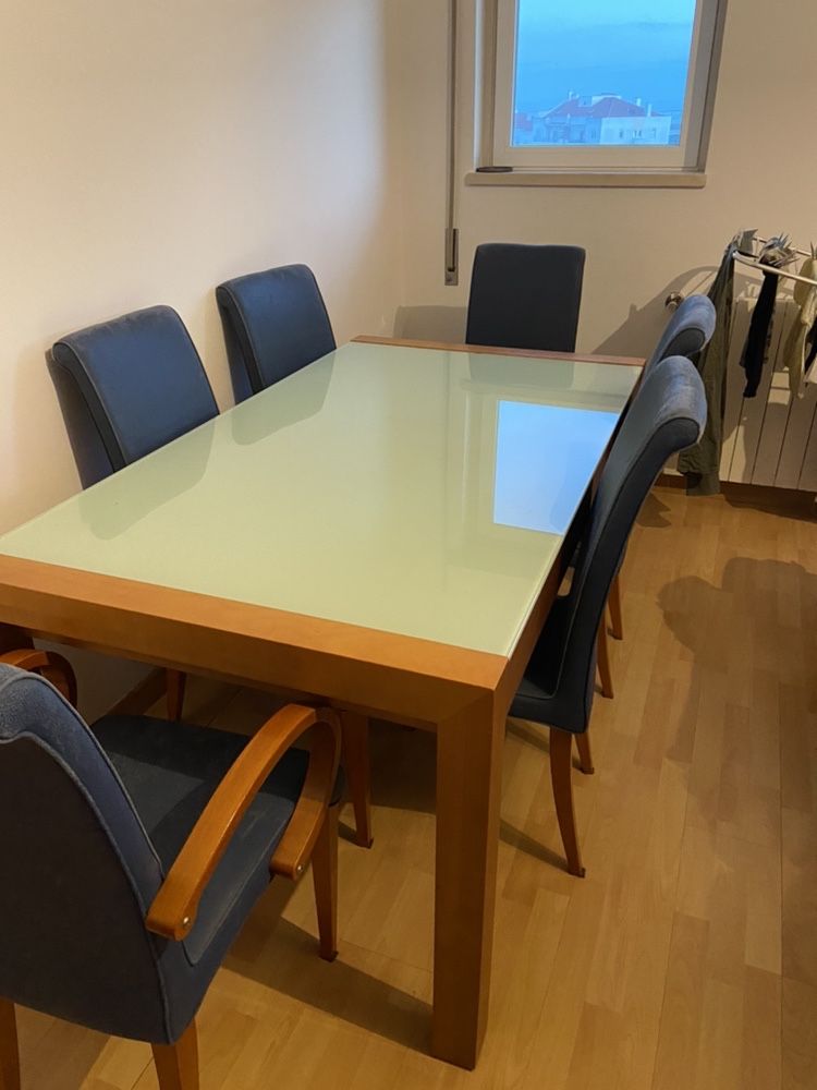 Mesa de sala extensível 90x2,44mts