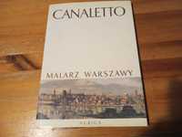 Canaletto malarz Warszawy książka, album.