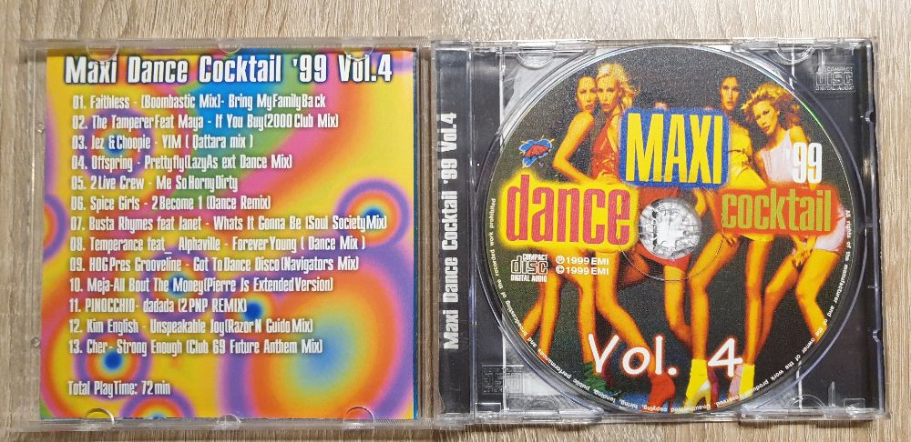 Maxi Dance Coctail_99 vol. 4_Składanka_Płyta CD