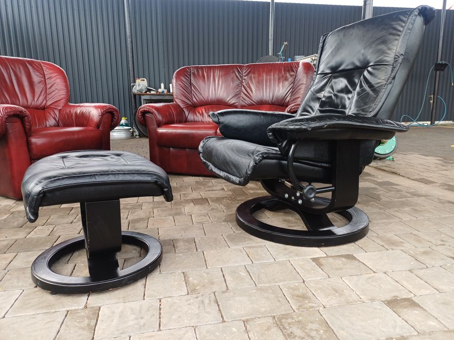 Кресло реклайнер, Кресло шкіряне з Німеччини