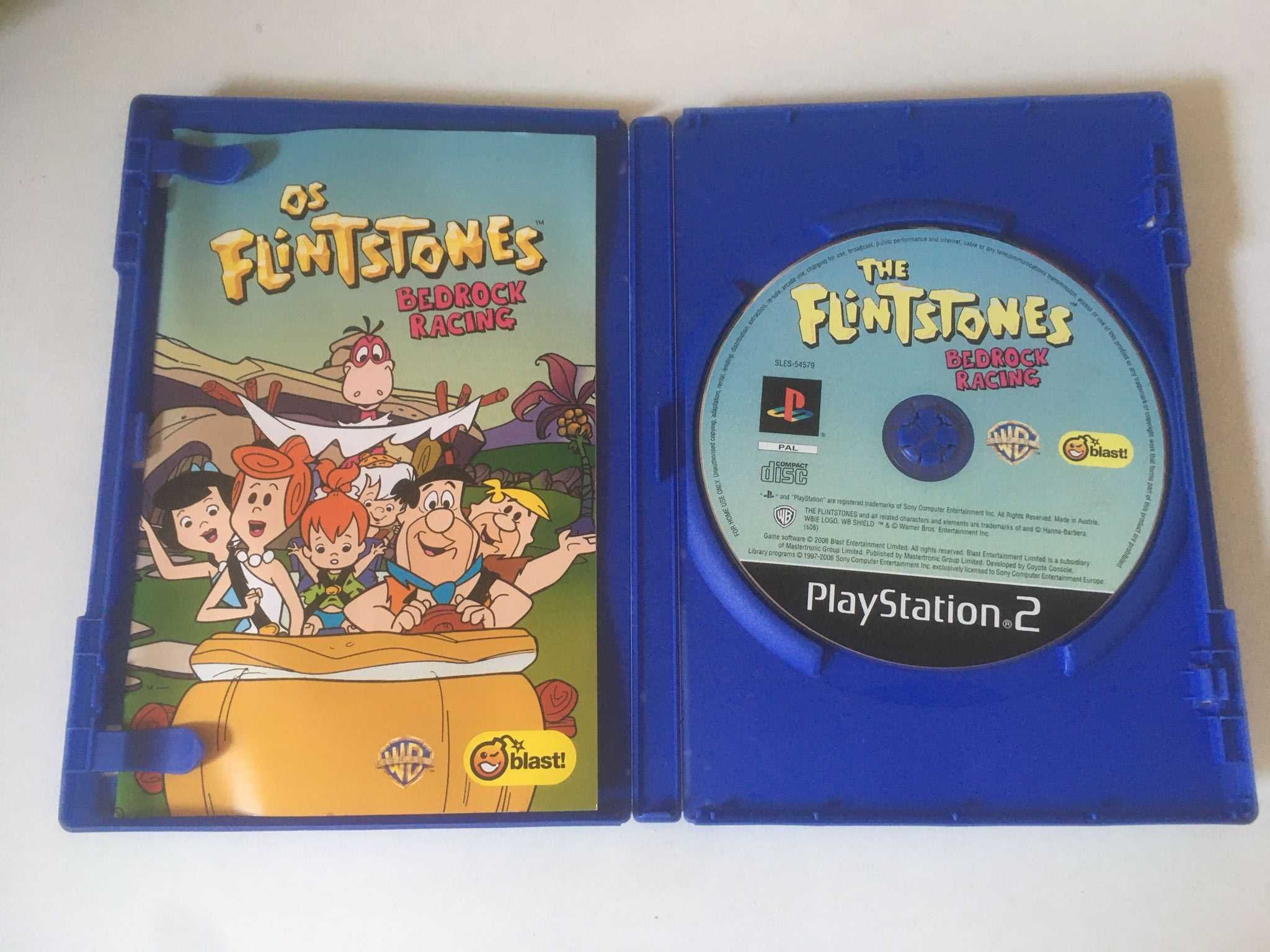 PS2 - Os Flinstones: Bedrock Racing