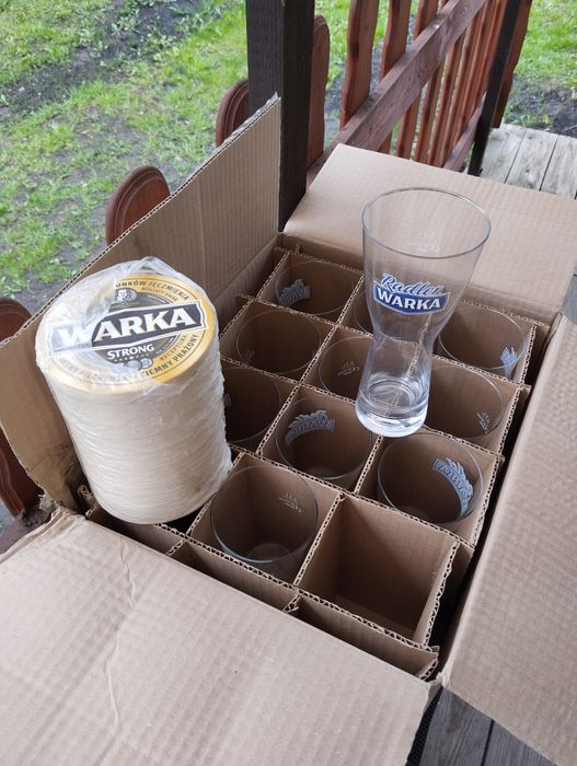 Pokale szklanki do piwa