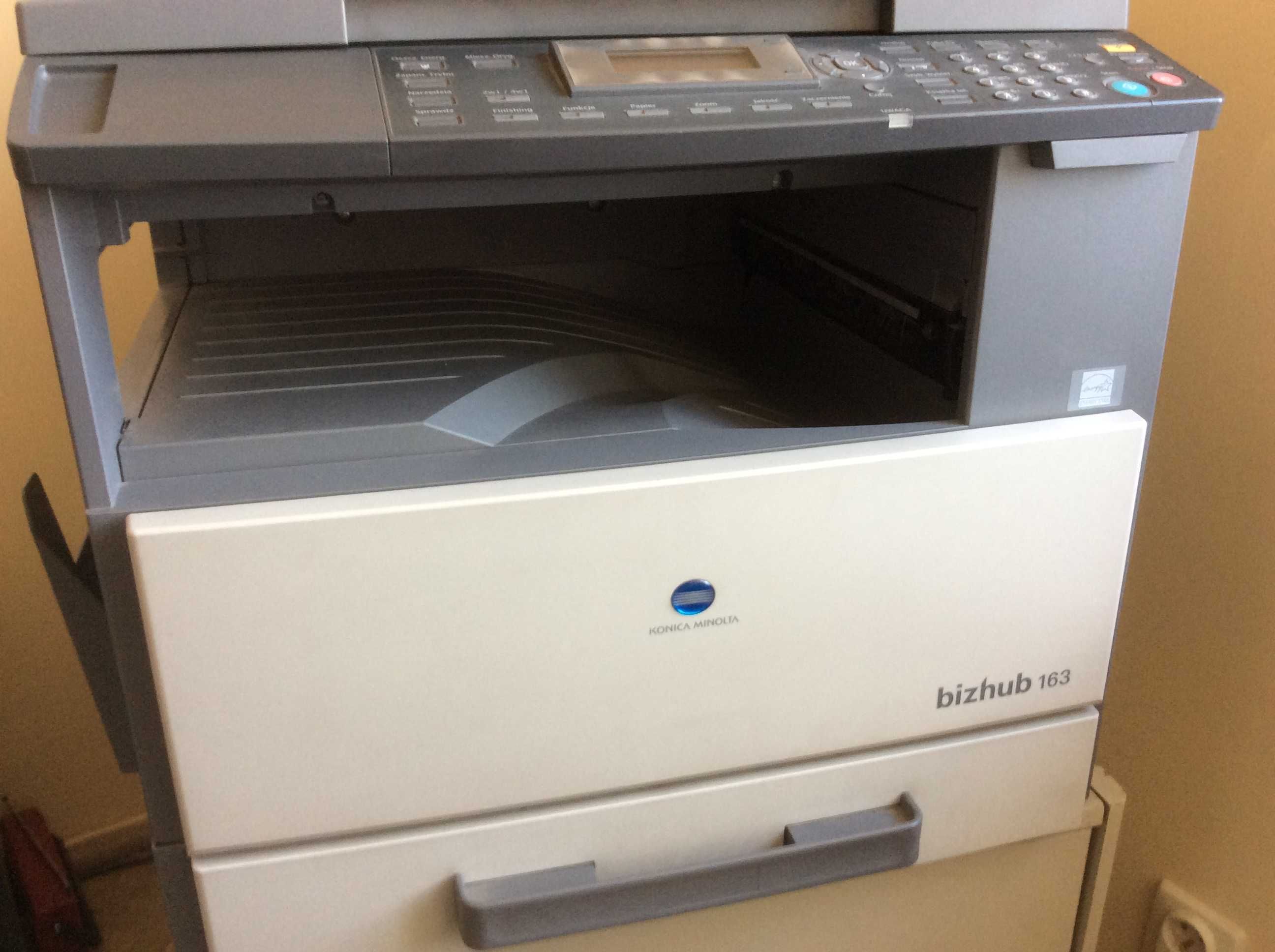Bizhub 163 A3/A4 Kopiarka/Skaner/Drukarka /Minolta /Tylko 42tys. kopii