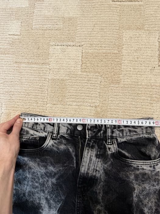 Джинси з вареним эфектом джинсы reserved штаны штани
