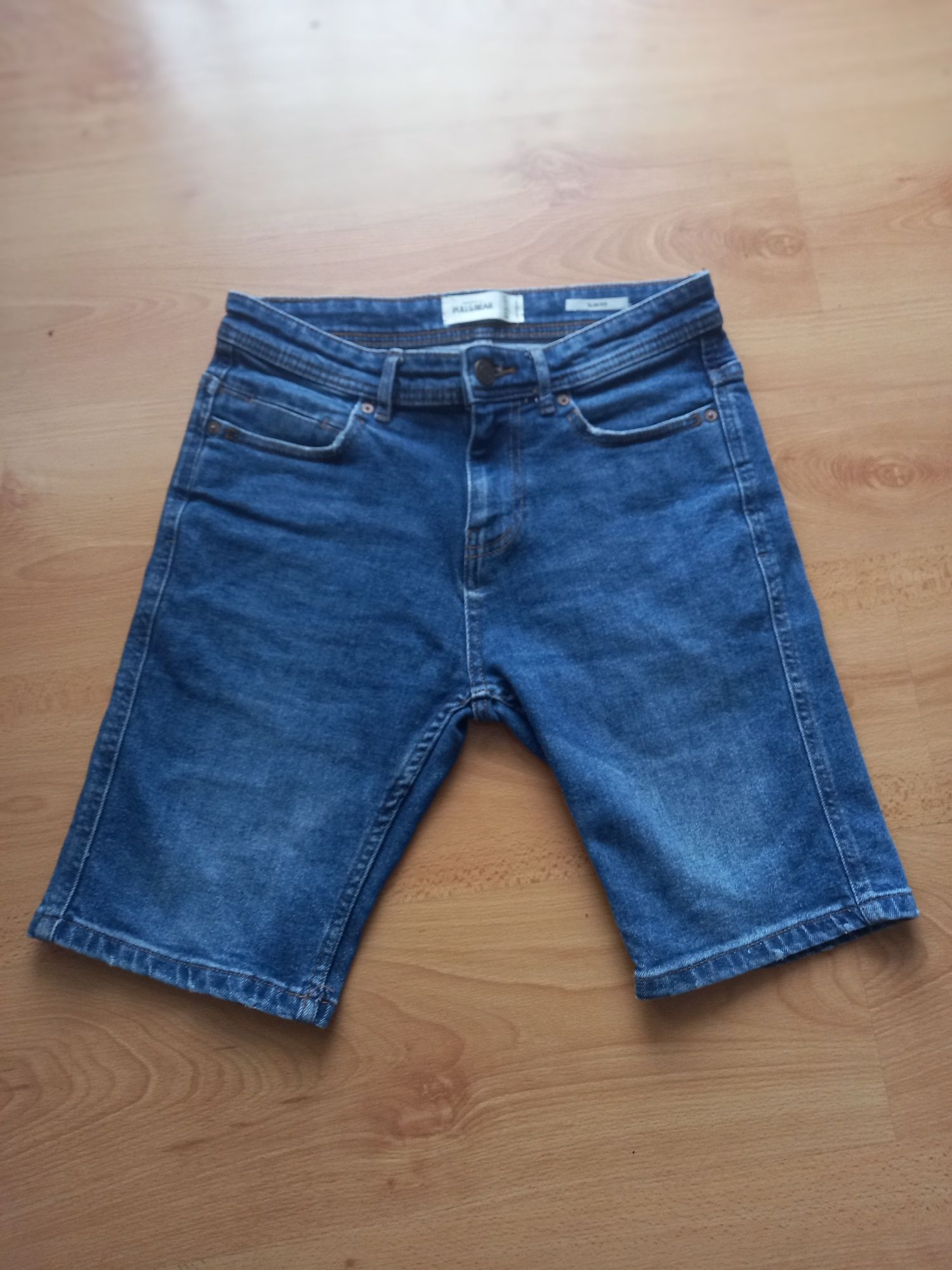 Szorty jeansowe damskie r. S, Pull&Bear, spodenki