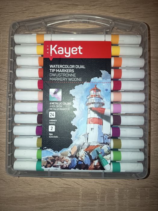 Dwustronne markery wodne Kayet