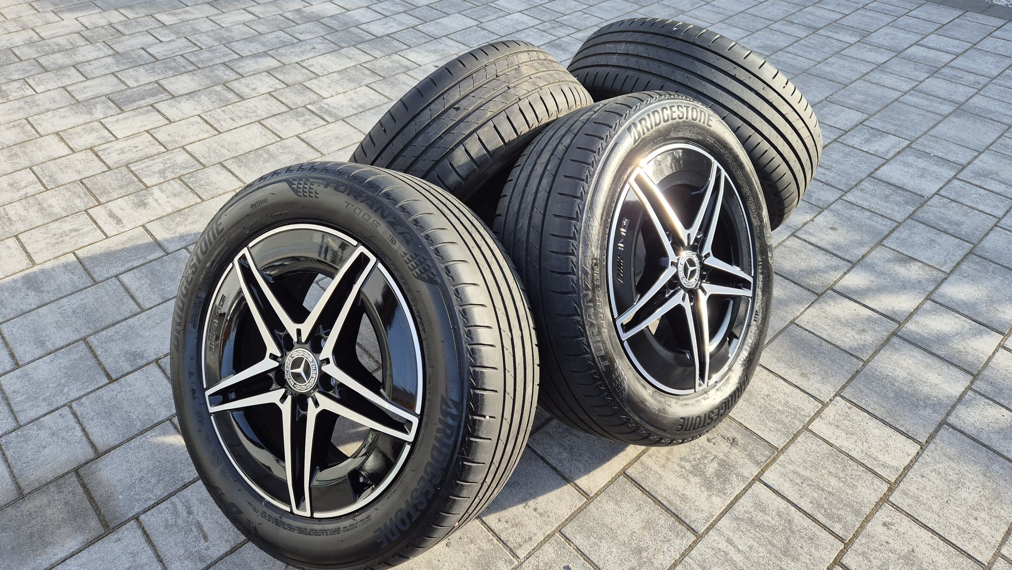 Alufelgi 5x112 Mercedes GLC AMG R18 koła, opony 235/55 R18