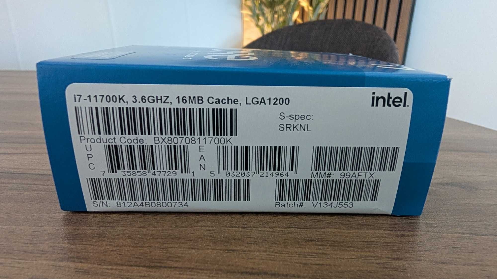 Intel Core i7 11700k CPU - LGA1200