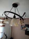 Lampa metalowa pokojowa