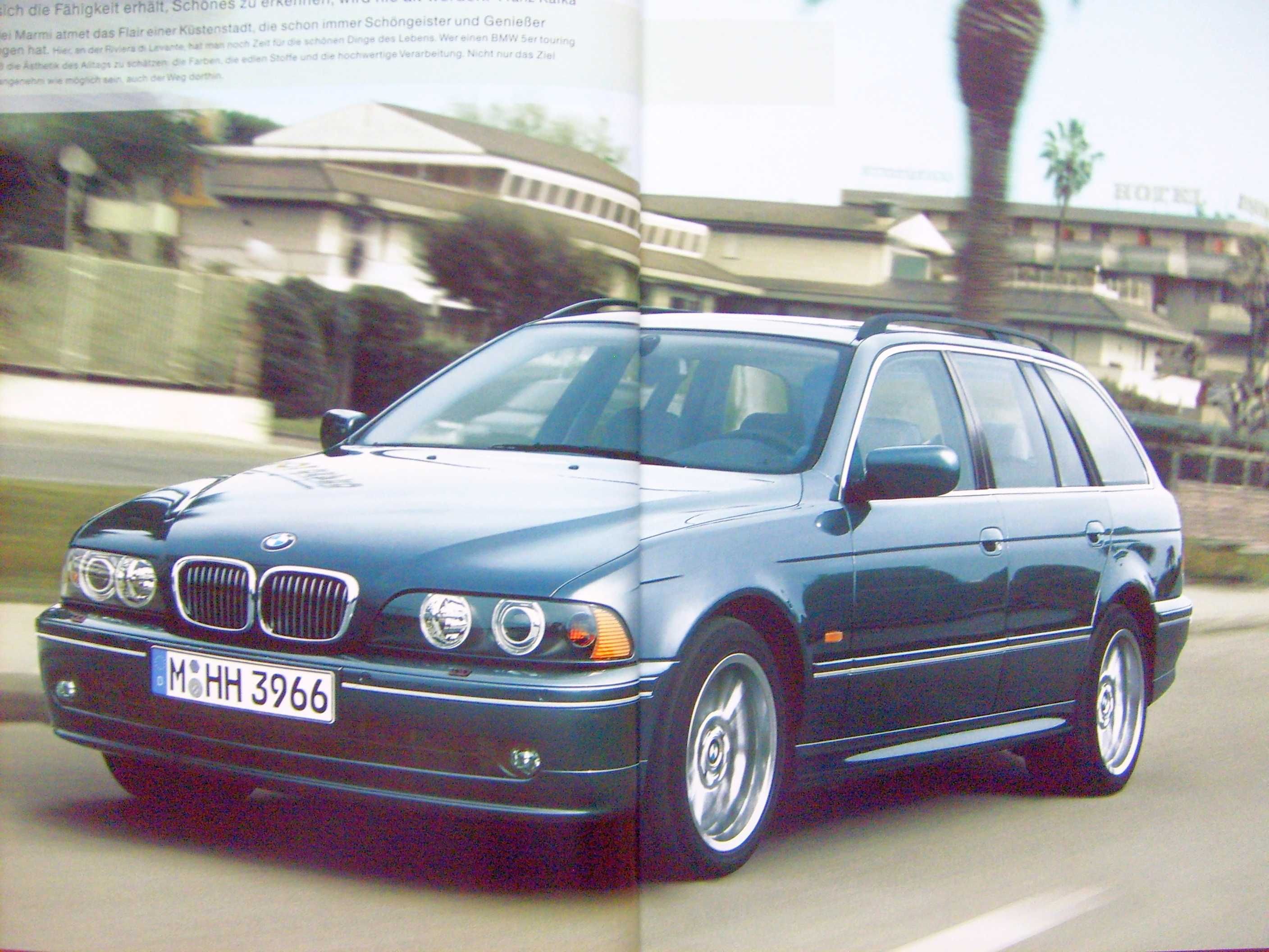 BMW seria 5 E39 Touring 2000 / prospekt 90 stron ! Wyprzedaż zbiorów !