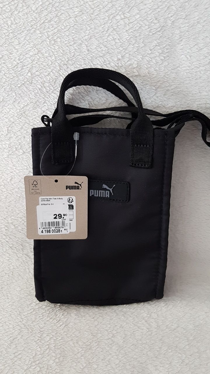 Сумочка Puma Core Pop Mini Tote оригинал.