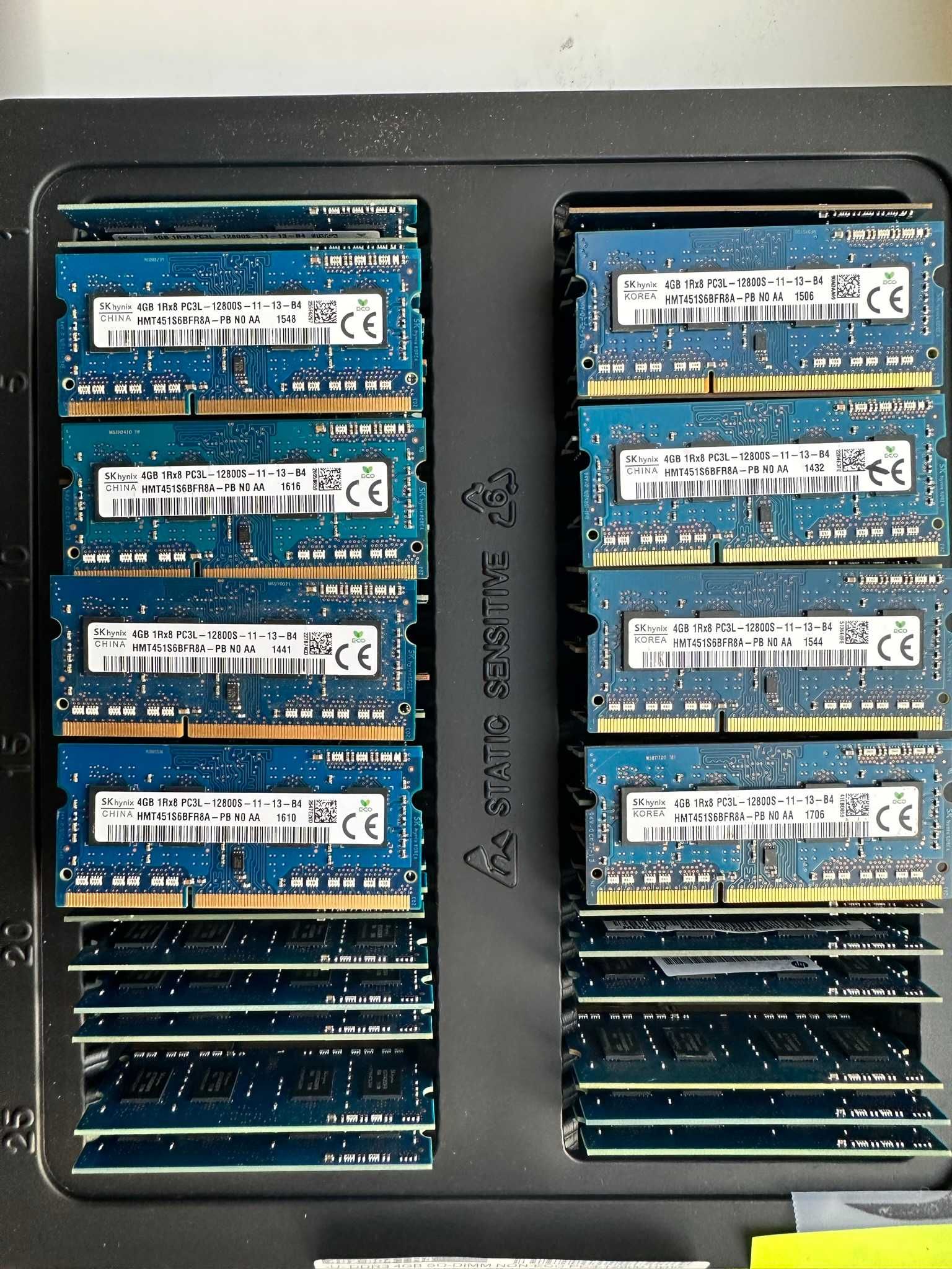 Опт Лот 10шт DDR3 PC3|PC3L 4gb 1.5| 1.35v 1600| 1333  пам'ять So-Dimm