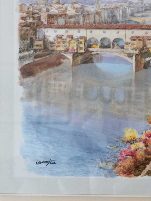 Quadros IKEA com reprodução paisagens