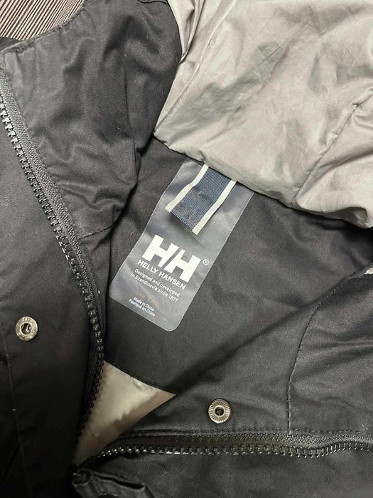 Kurtka Helly Hansen – męska L, czarna, zimowa, stan bardzo dobry