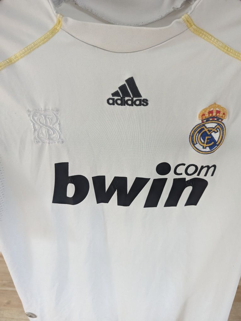 Ronaldo #9 Real Madryt koszulka domowa adidas M
