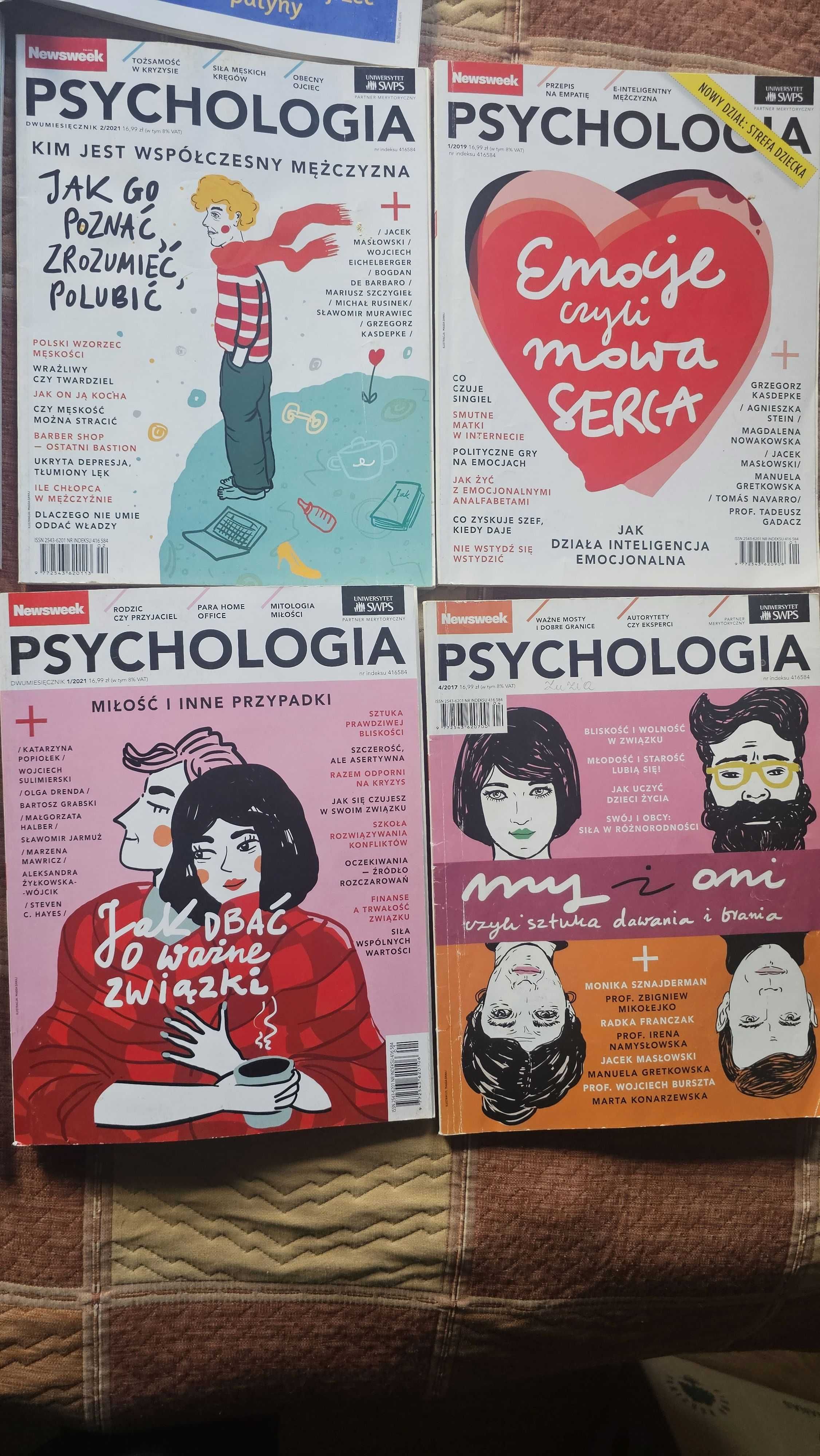 A4 zestaw 14 czasopism Psychologia Charaktery i inne