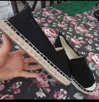 Espadryle big star czarne