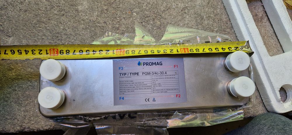 NOWY Wymiennik Ciepła  PGM-3/4c-30.4 (50 kW)