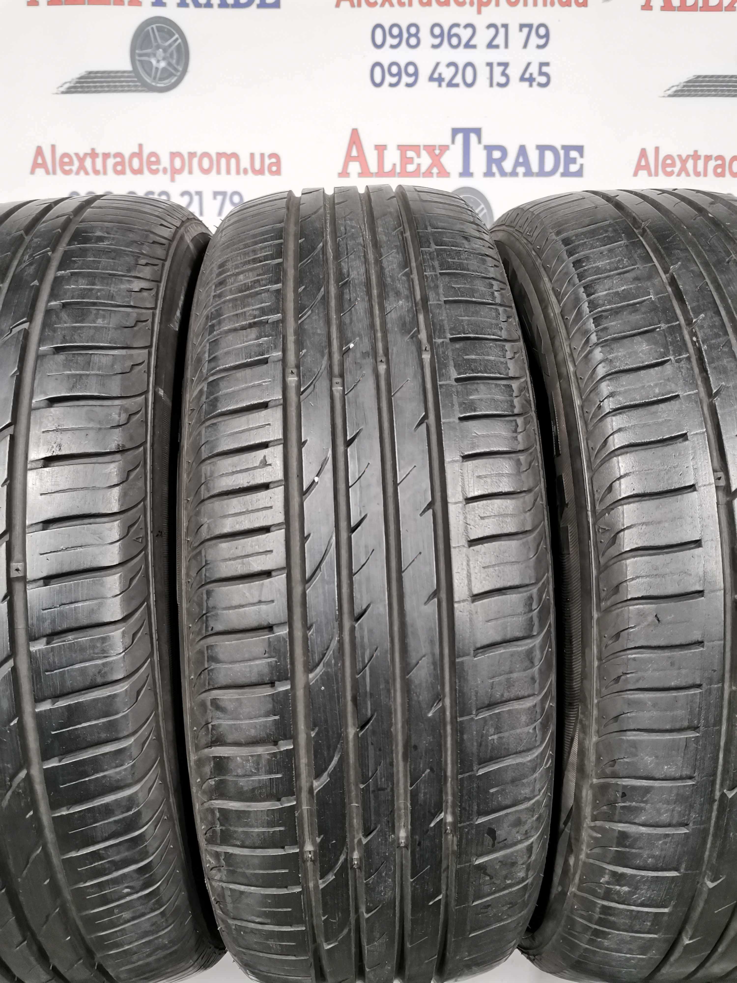 4 шт. 185/60 R15 Nexen N'Blue HD літні шини б/у