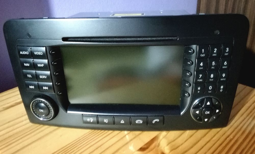 Radio Mercedes  W164 ML X164 GL Bluetooth PL MENU Comand Ntg 2 BE6094