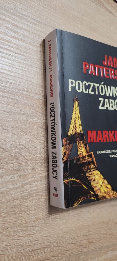 Książka Pocztówkowi Zabójcy James Patterson Liza Marklund