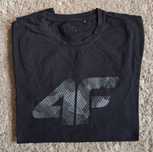 Czarna koszulka / T-shirt 4F rozmiar 5XL / 2 sztuki