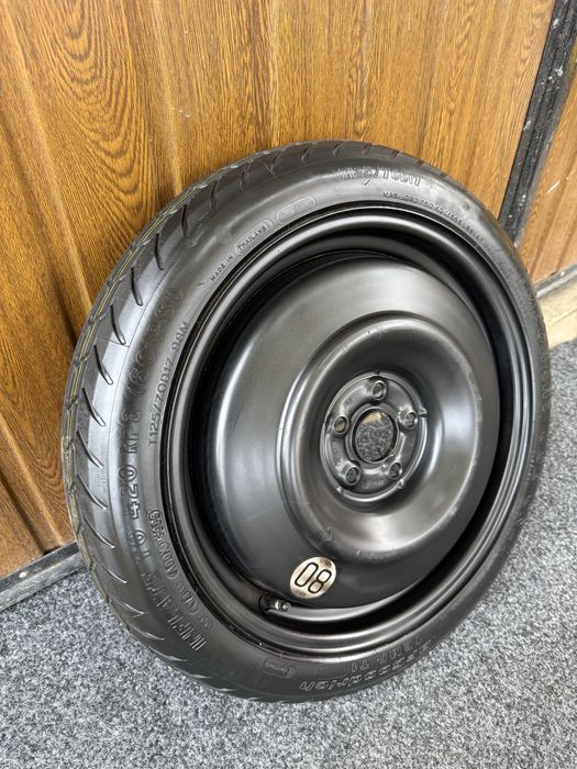 Докатка запаска костыль R17 5/100 Toyota Avensis VW Golf 4 Bora Skoda