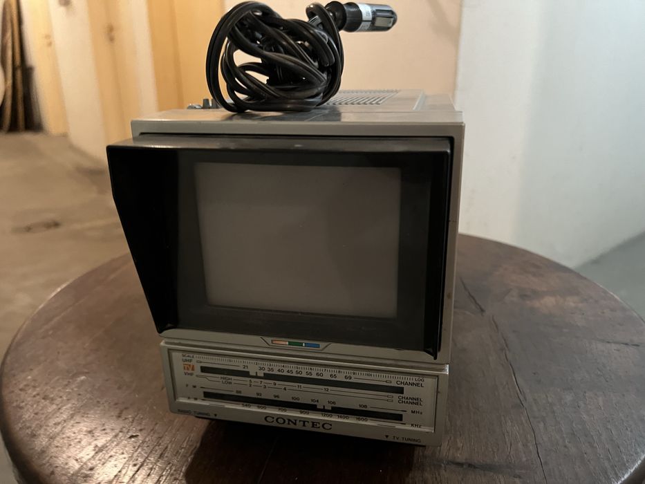 Televisao e radio portatil