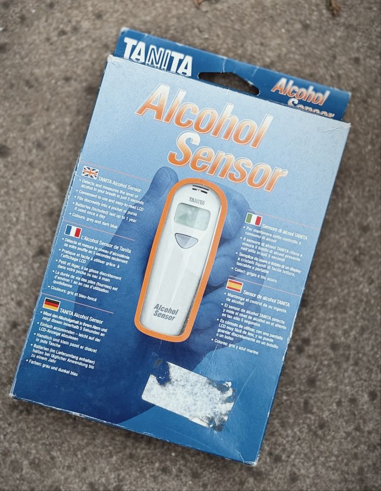 Tanita Alcohol Sensor – Teste de Álcool Portátil
