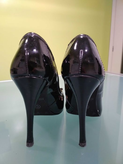 Sapatos em verniz Via Uno preto 37 / 38