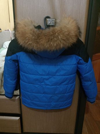 дитяча зимова куртка розмір 140