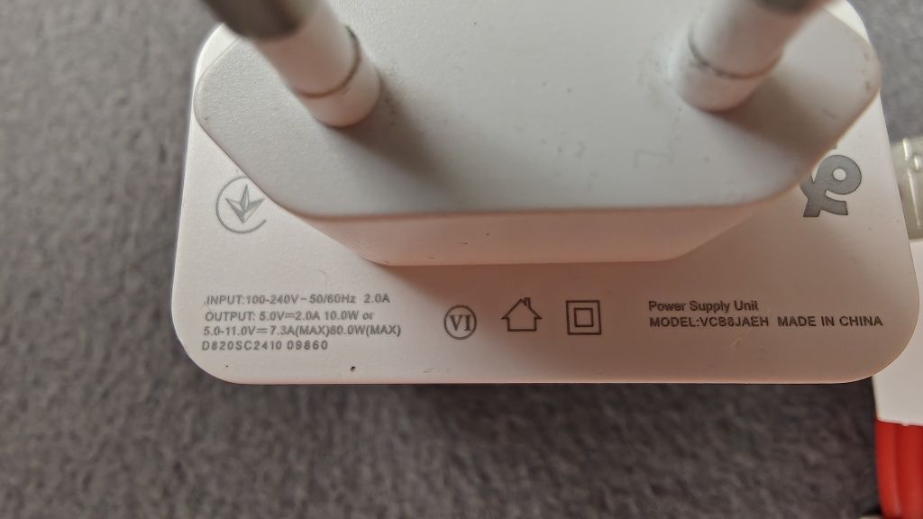 Ładowarka  Supervooc Oneplus Realme Oppo 80W