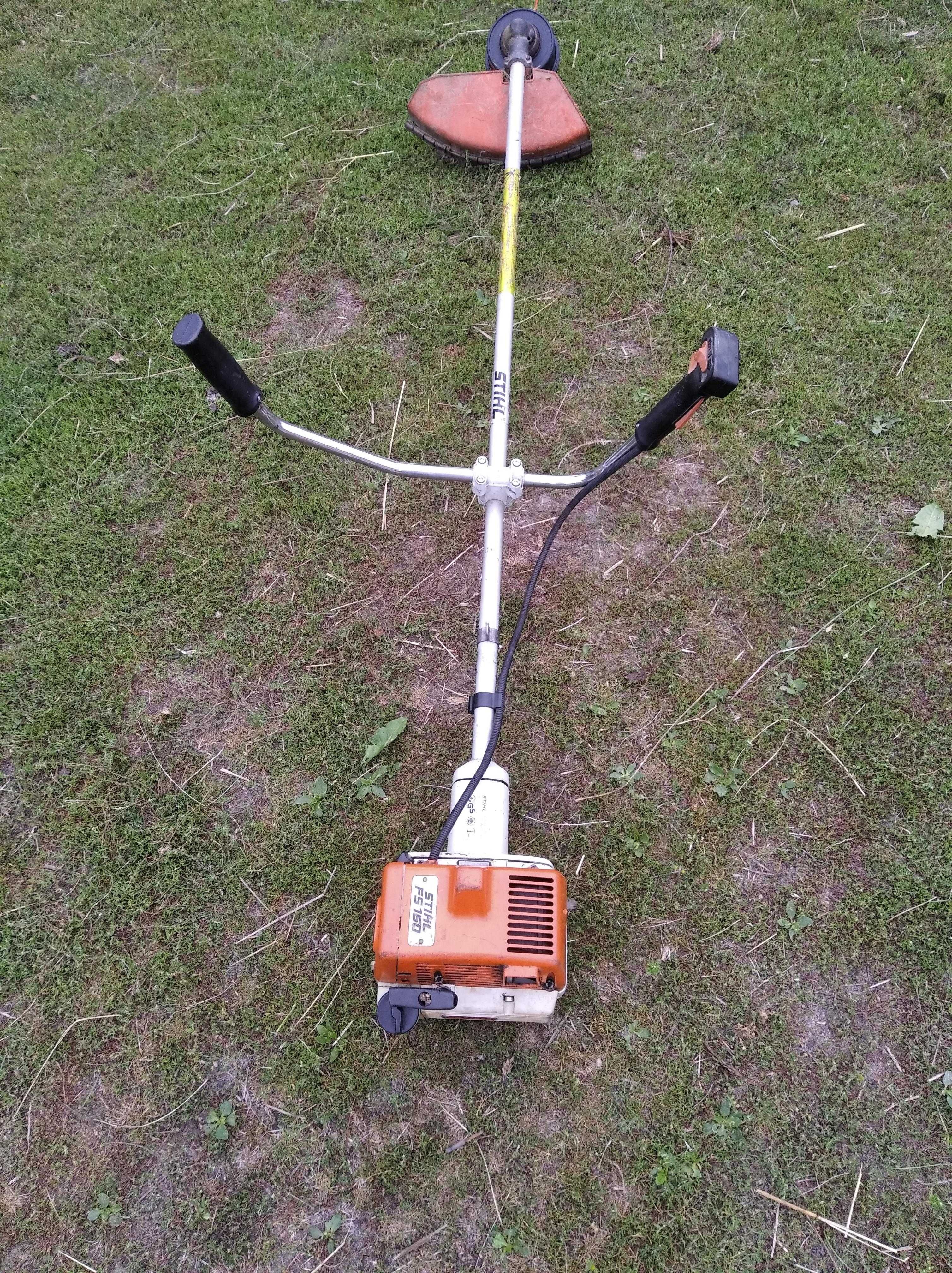 Stihl FS160 kosa spalinowa po sprawdzeniu naprawie w serwisie