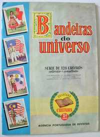 Caderneta completa Bandeiras do Universo (1958, Editorial IBIS / APR)
