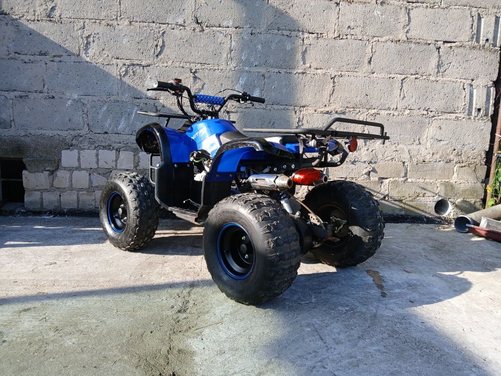 Quad spalinowy 3+1 4T HAK przyczepka zestaw  wsteczny bieg