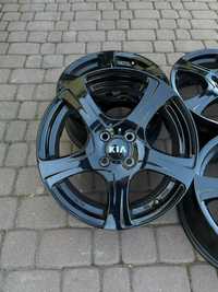 Alufelgi Kia 4x100 16 cali  Rio Picanto Czarne