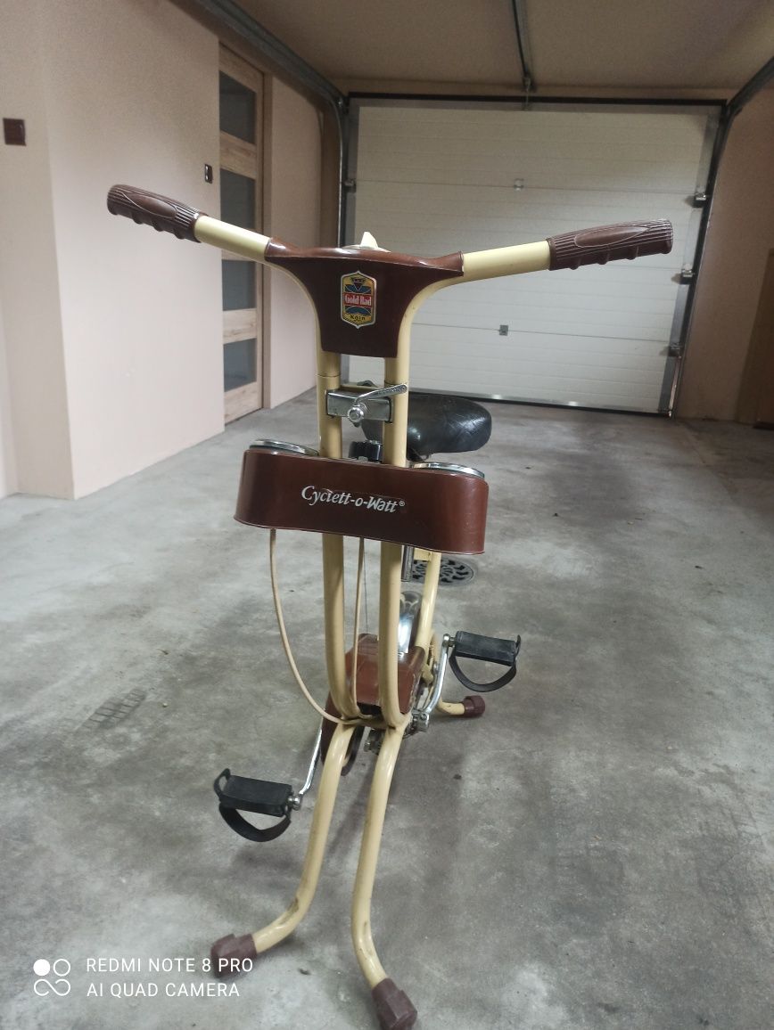 Retro rowerek sracjonarny Cyclett-o-Watt