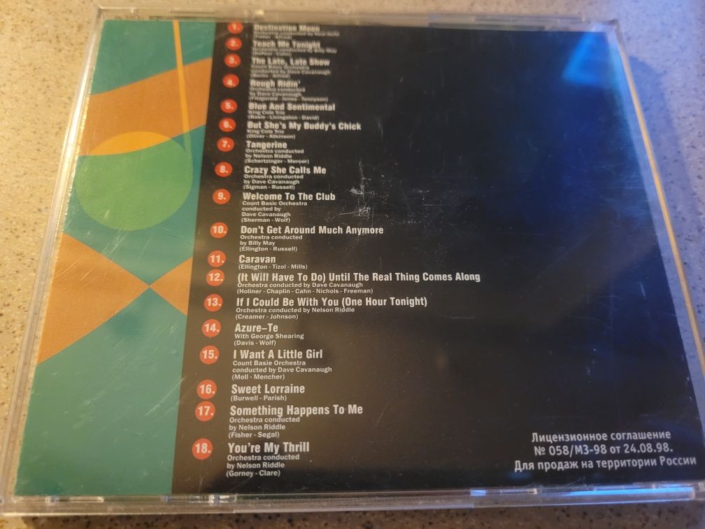 CD Nat King Cole The King Swings Kompilacja 2001 ltd