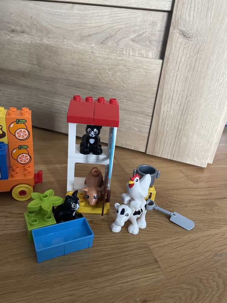 Lego duplo sklep+ zwierzęta z farmy