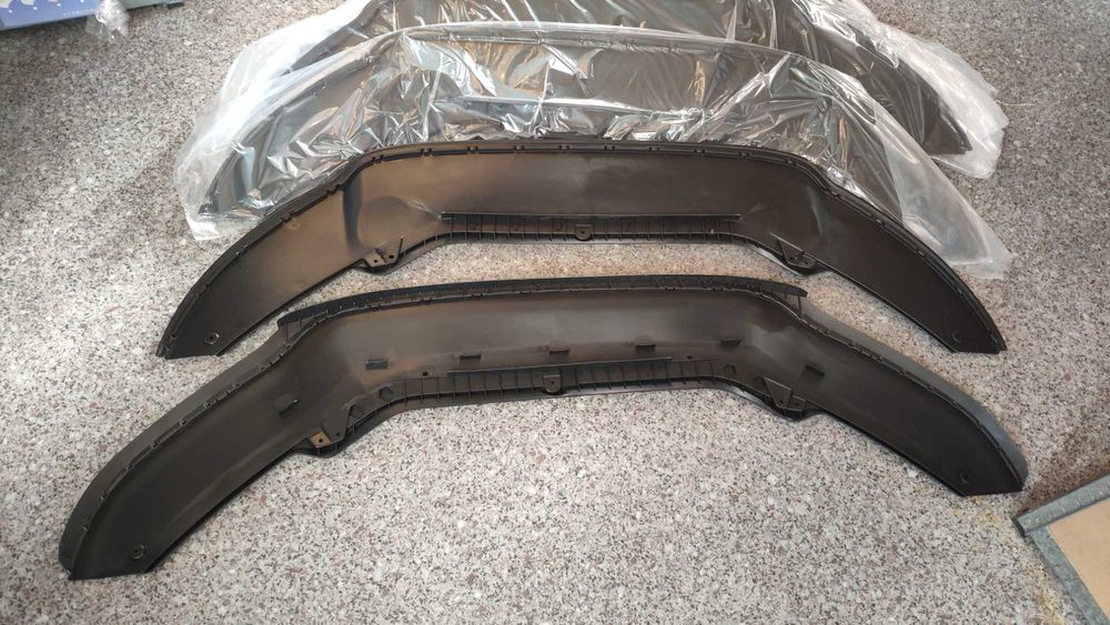 Губа нижняя часть переднего бампера VW Passat B7, B8 USA Пассат Б7, Б8