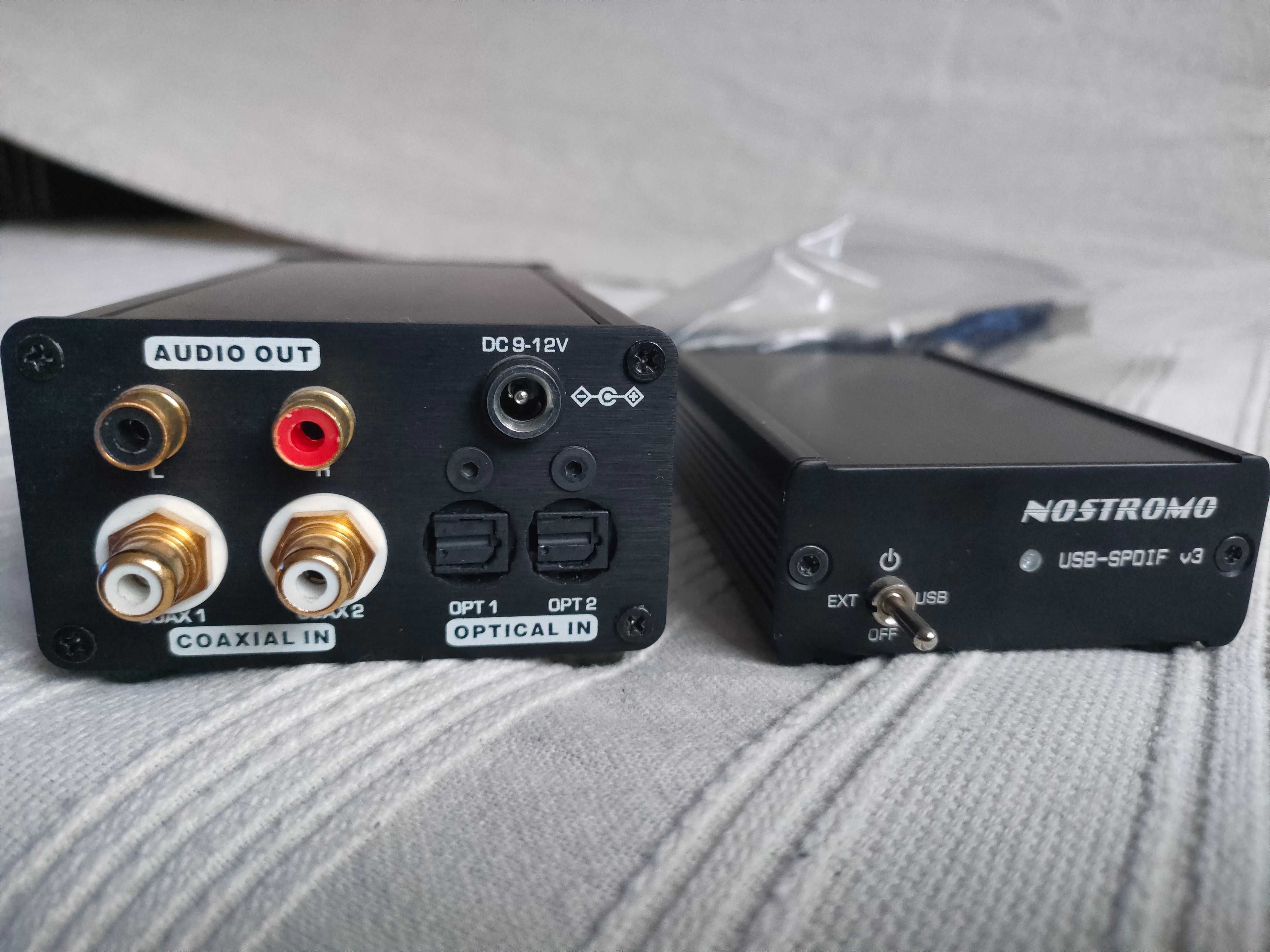 DAC Nostromo WOLF + transport USB-SPDIF + dedykowany zasilacz liniowy