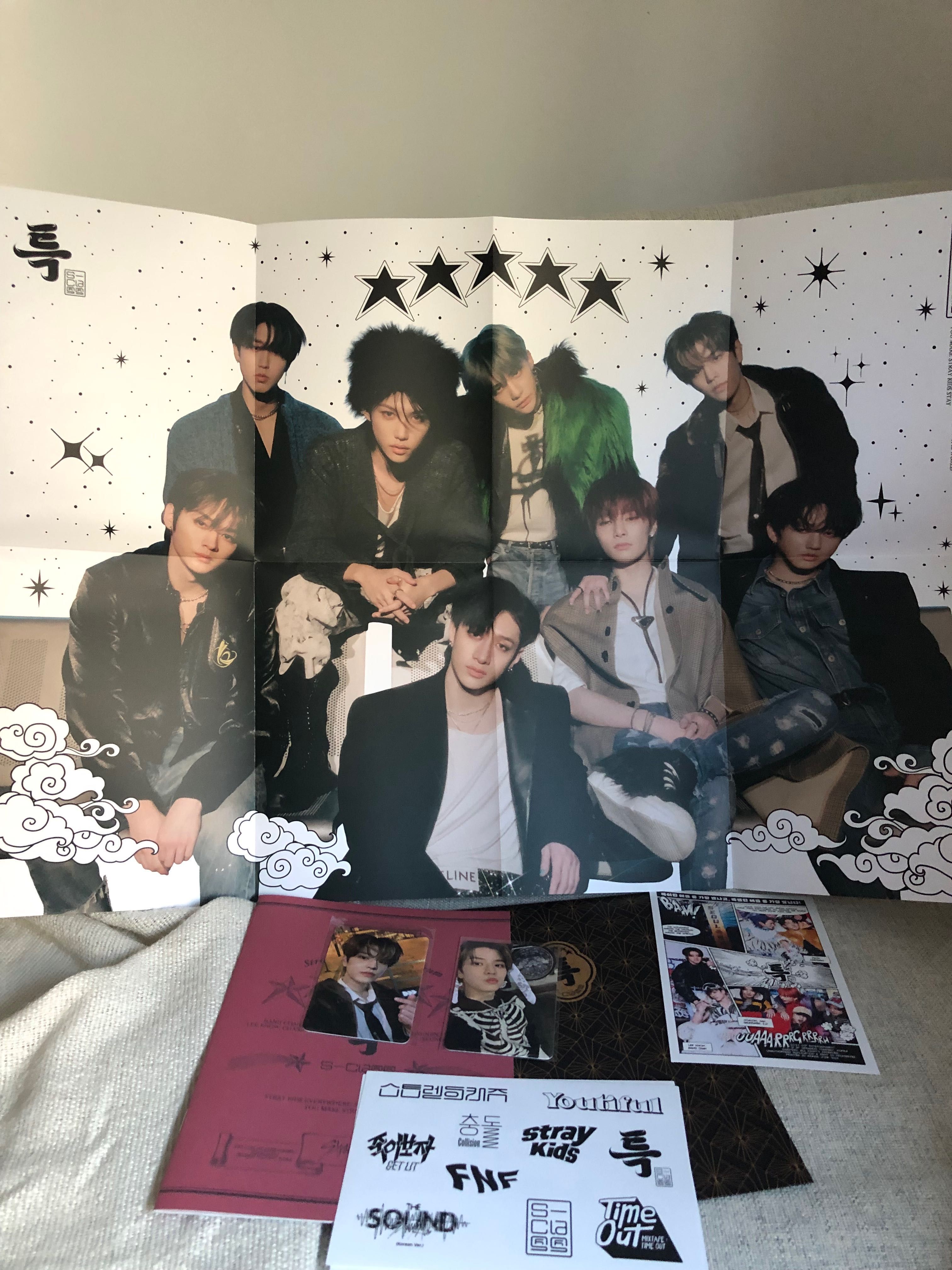 {KPOP} Stray Kids SKZ - 5-STAR (álbum + pcs + poster)