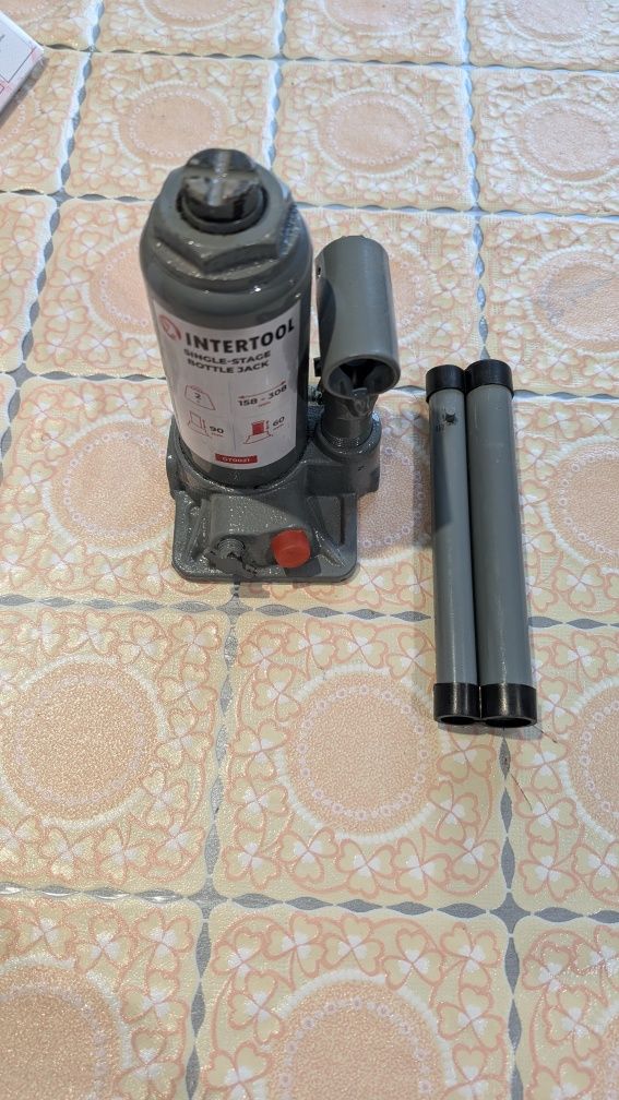 Домкрат гідравлічний 2т Intertool