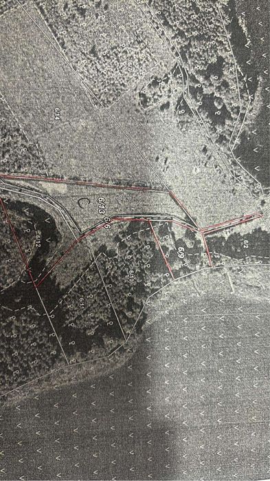 Działka nad jeziorem Isąg