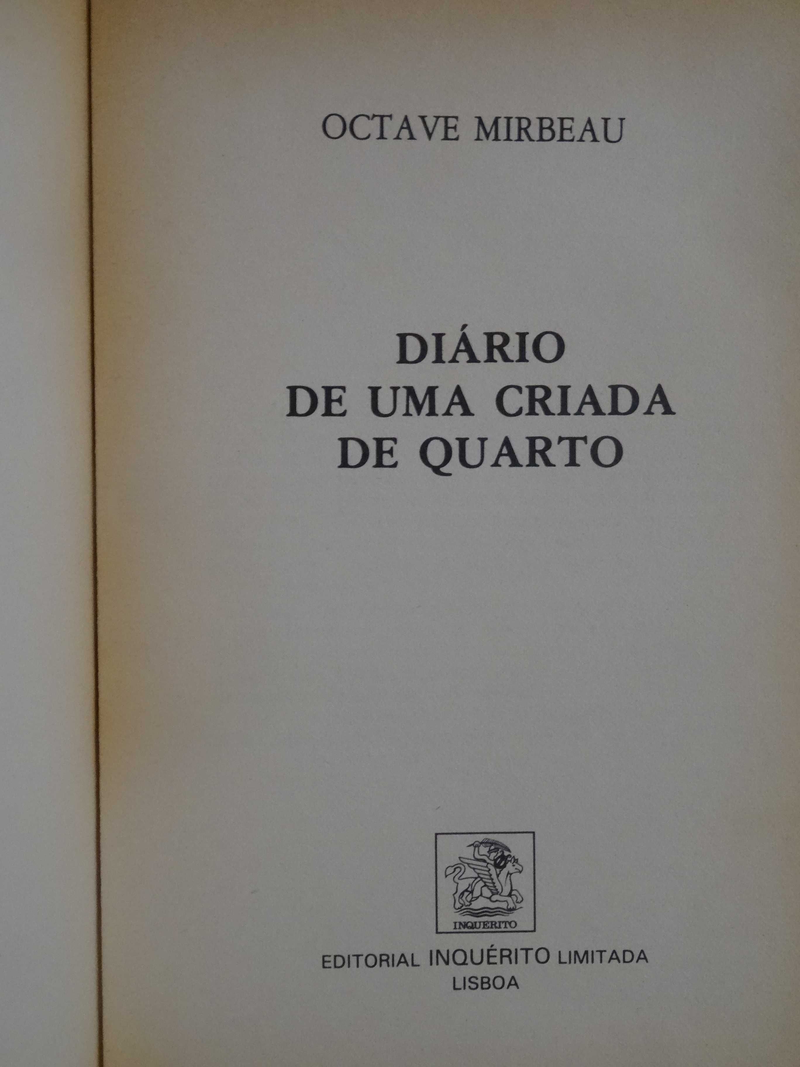 Diário de uma Criada de Quarto de Octave Mirbeau